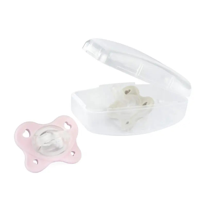 Chicco Physioforma Dual Succhietto in silicone morbido Rosa 2-6M 2 Unità