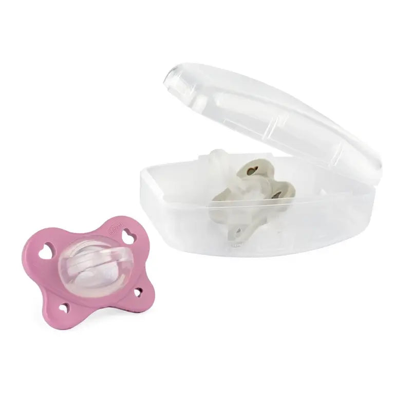 Chicco Physioforma Dual Succhietto in silicone morbido rosa 6-16M 2 Unità