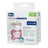 Chicco Physioforma Dual Succhietto in silicone morbido rosa 6-16M 2 Unità