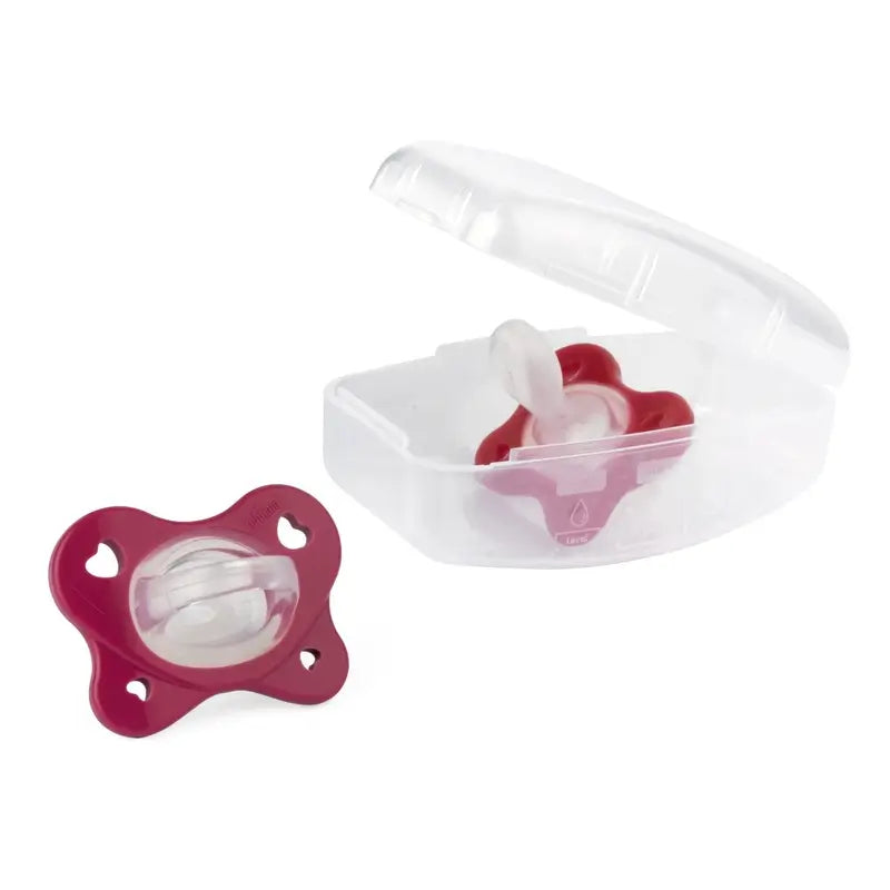 Chicco Physioforma Dual Soft Silicone Pacifier Rosa 16-36M 2 Unità
