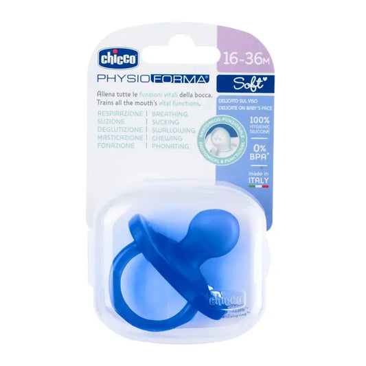 Chicco Physioforma Soft Soother Blu 16-36M 1 Unità