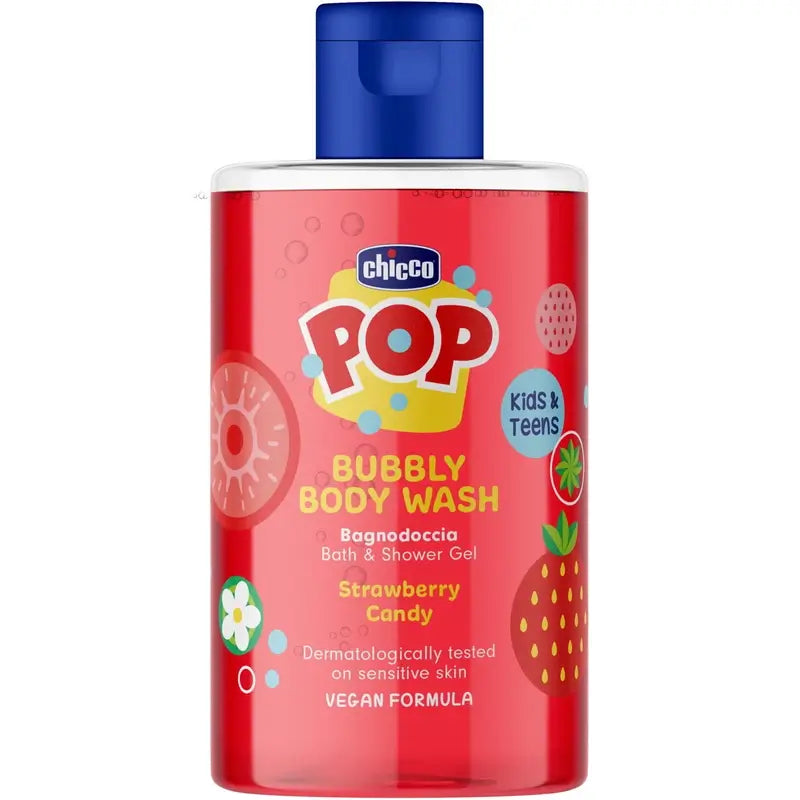 Chicco Pop Gel da bagno alla fragola 300 Ml
