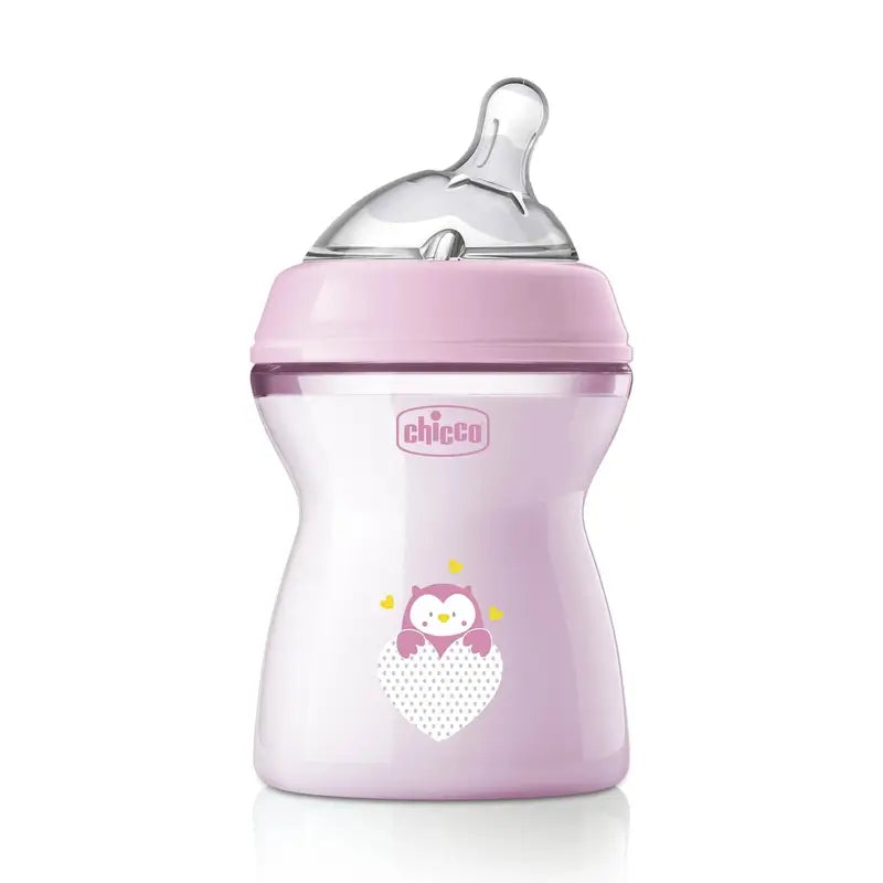 Biberon Chicco Naturalfeeling Pink a flusso medio 250 ml 2M+