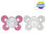 Ciuccio Chicco Physio Comfort Silicone Rosa 16-36M 2 pezzi assortiti