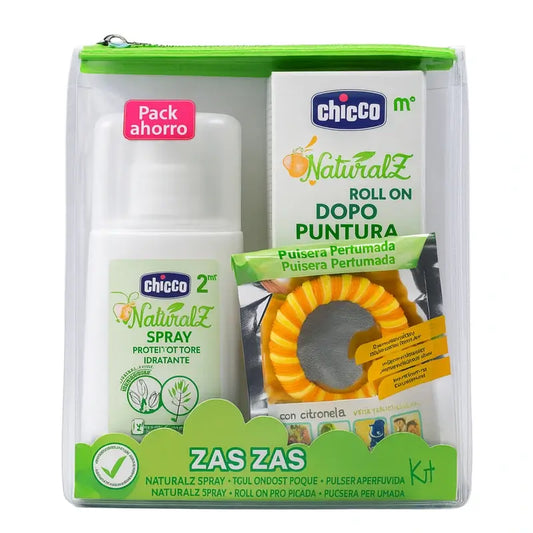 Chicco Naturalz Confezione di protezioni da viaggio Zas-Zas Chicco
