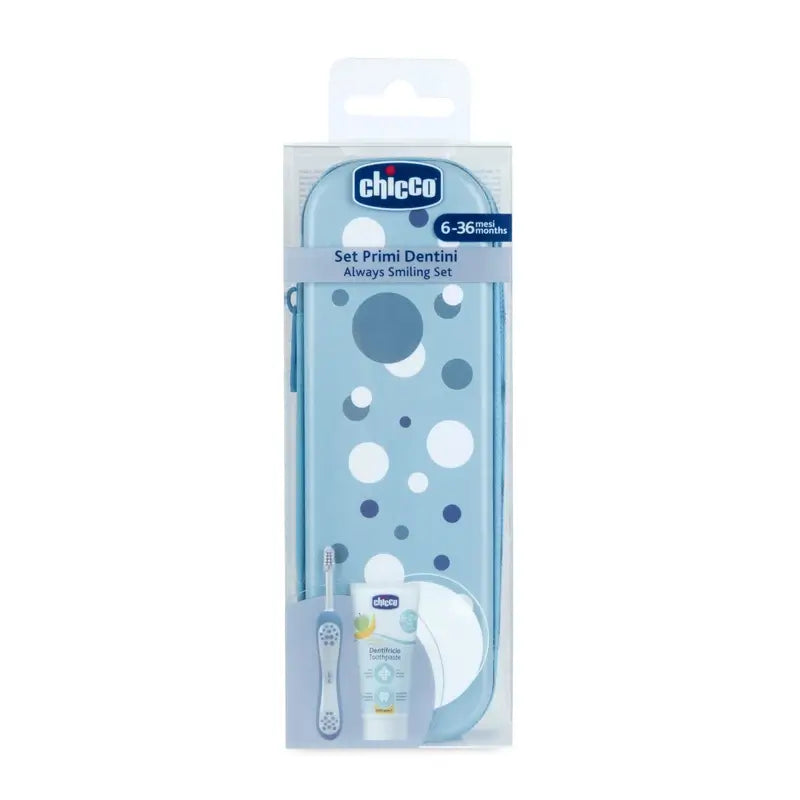 Chicco Dental Set Blu 6M+