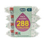 Chicco Tetrapack Salviette profumate senza coperchio 4X72 unità
