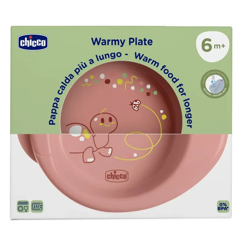 Piastra termica Chicco 6M+ Rosa