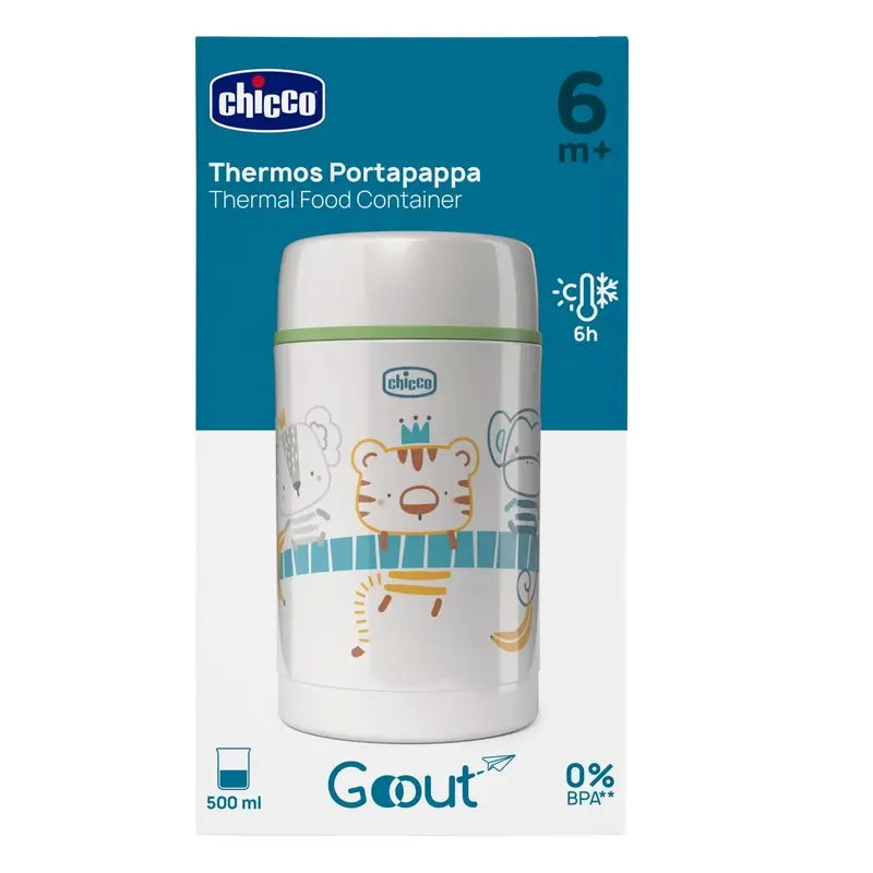 Chicco Goout Thermos per la conservazione degli alimenti 350 Ml