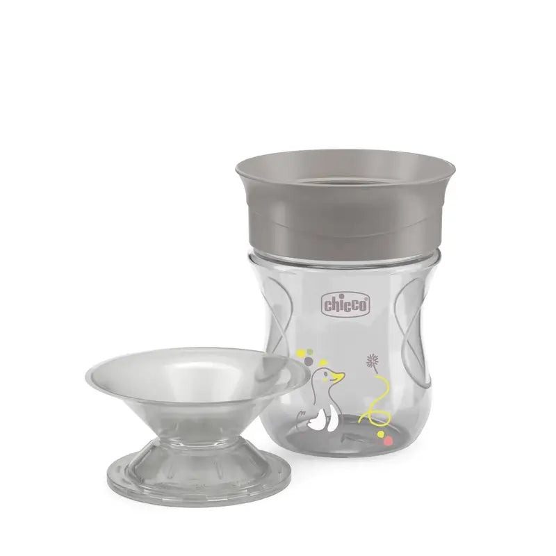 Chicco Perfect5 360 Cup 12M+ Grigio 200Ml