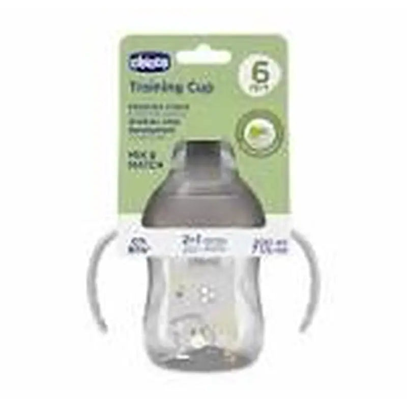 Chicco Tazza per l'apprendimento 6M+ Grigio 200Ml