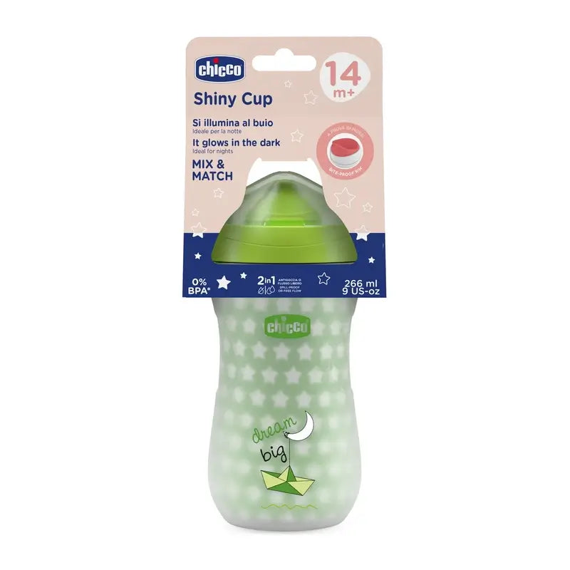 Chicco Bicchiere Neutro Luminoso 14M+