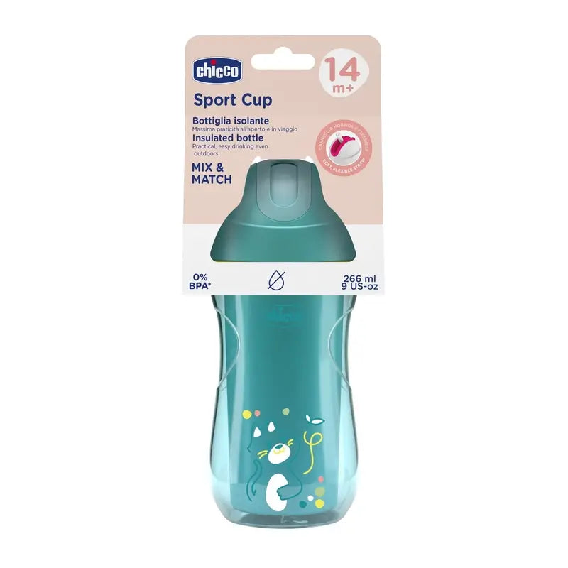 Chicco Sport Cup Tazza termica 14M+ Blu