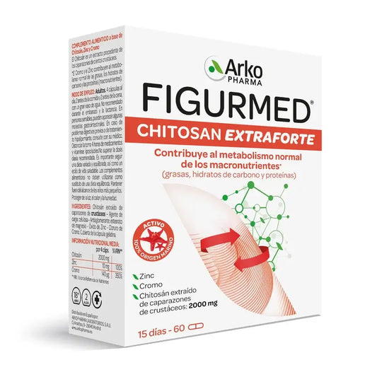 Arkopharma Figurmed Chitosano Extra Forte 500 mg, 60 capsule
