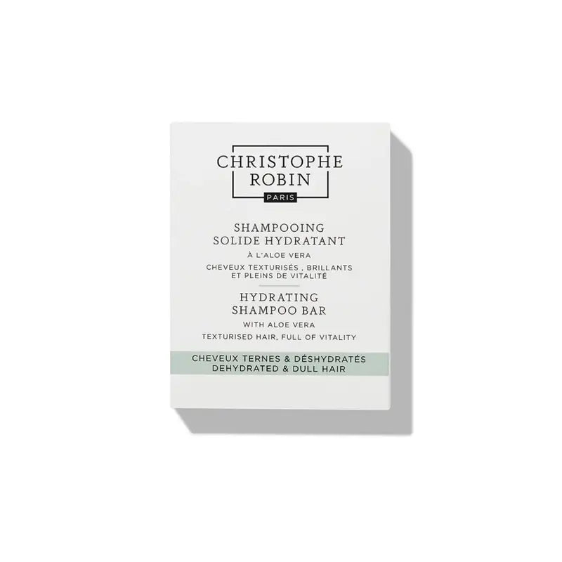 Christophe Robin Shampoo Stick Idratante con Aloe Vera , 100 ml