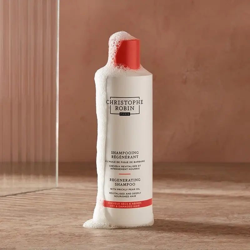 Christophe Robin Olio di fico d'India Shampoo rigenerante , 250 ml