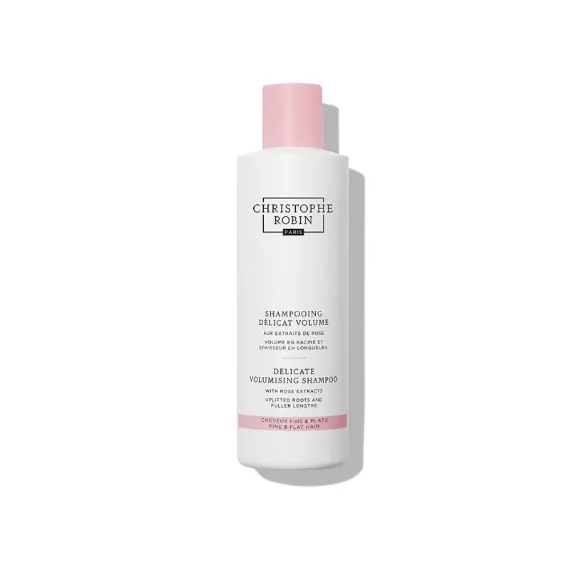 Christophe Robin Shampoo Delicato Volumizzante agli Estratti di Rosa , 250 ml