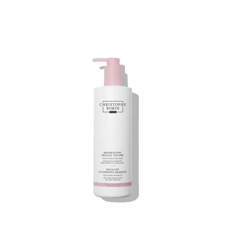 Christophe Robin Shampoo Delicato Volumizzante agli Estratti di Rosa , 500 ml