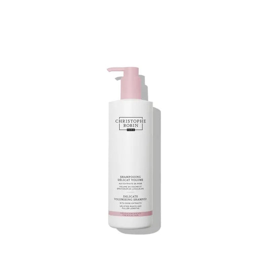 Christophe Robin Shampoo Delicato Volumizzante agli Estratti di Rosa , 500 ml