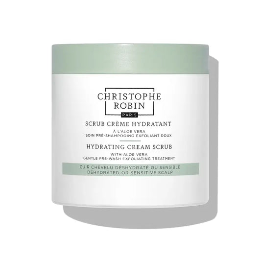 Christophe Robin Crema esfoliante idratante con aloe vera , 250 ml