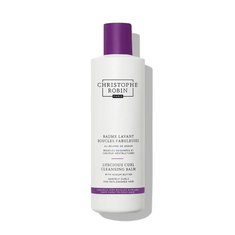 Christophe Robin Balsamo detergente per ricci con balsamo di Kokum (capelli ricci) , 250 ml