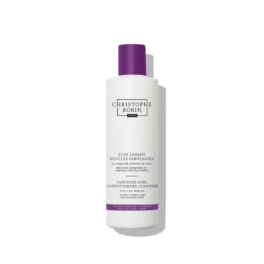 Christophe Robin Luscious Curl Conditioning Cleanser con olio di semi di chia (capelli mossi e ricci) , 250 ml