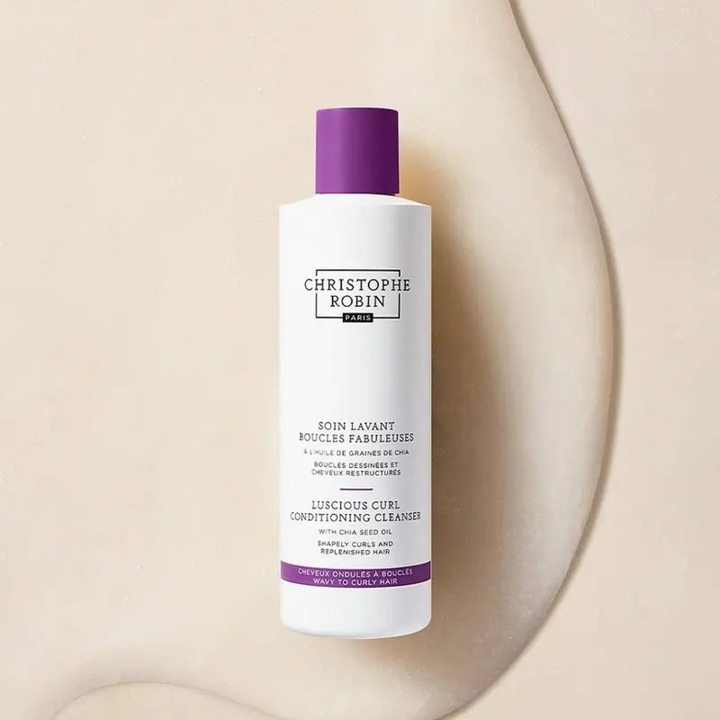 Christophe Robin Luscious Curl Conditioning Cleanser con olio di semi di chia (capelli mossi e ricci) , 250 ml