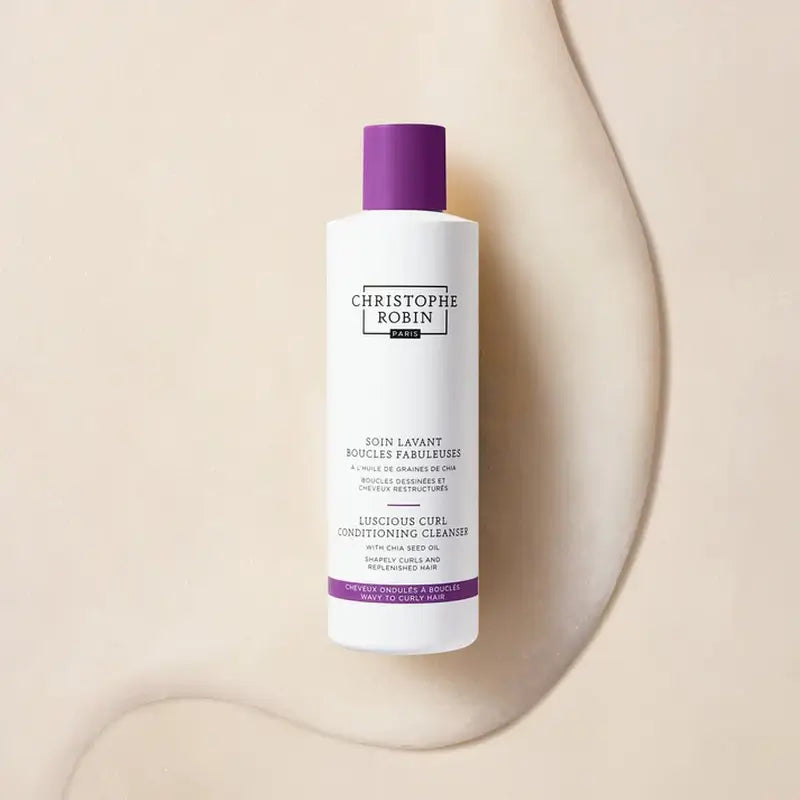 Christophe Robin Luscious Curl Conditioning Cleanser con olio di semi di chia (capelli mossi e ricci) , 250 ml