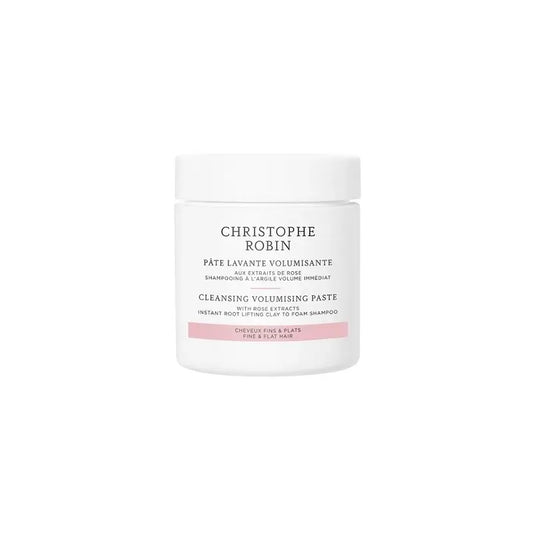 Christophe Robin Pure Pasta detergente volumizzante con estratti di rosa - Formato viaggio, 75 ml