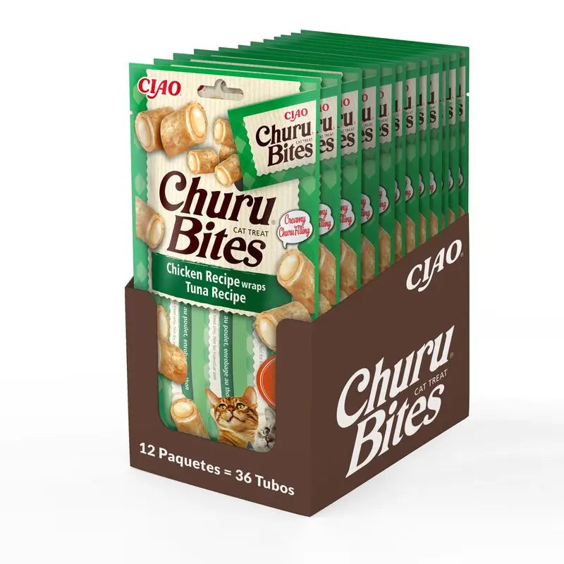 Bocconcini di tonno Churu Cat Bites Display 12X30Gr