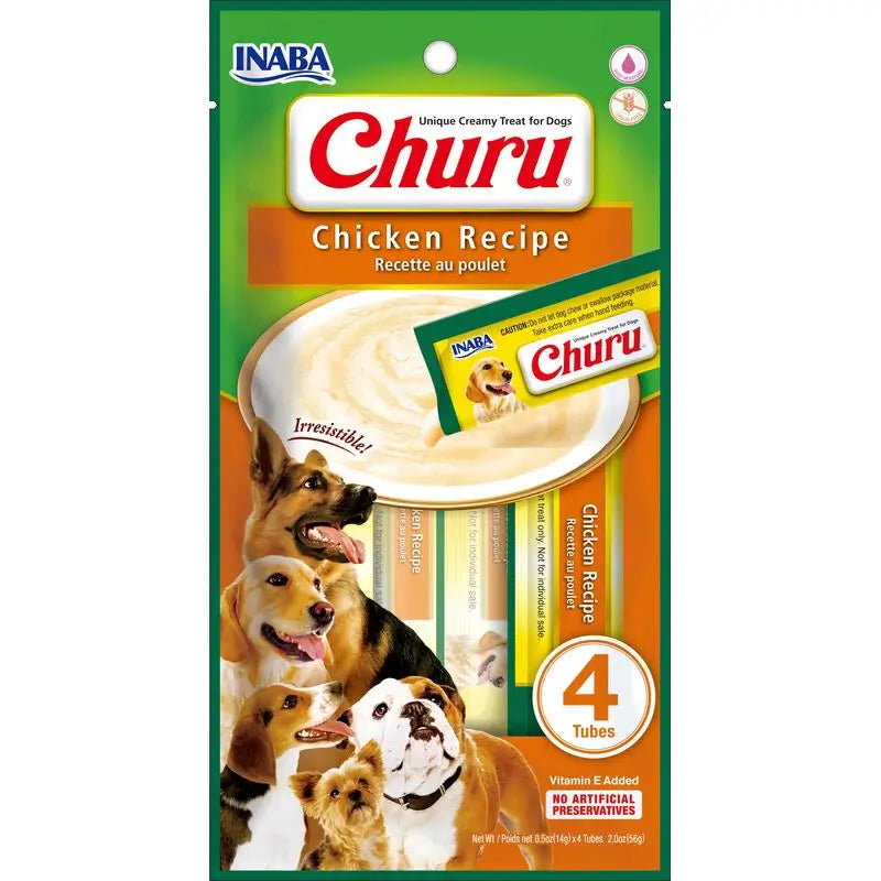 Churu Dog Chicken Recipe 4X14Gr