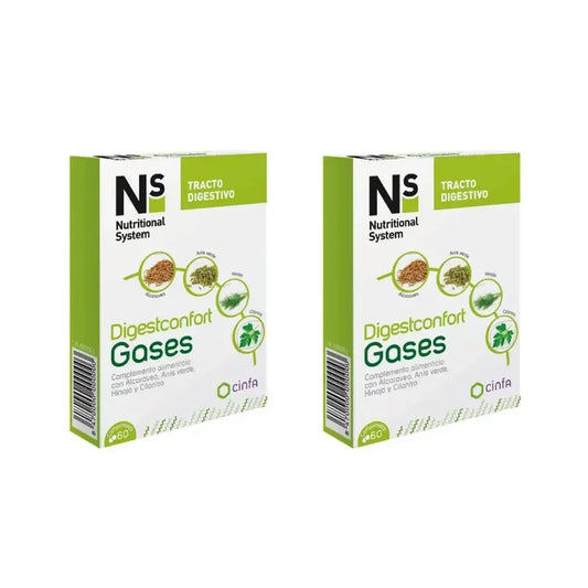 Cinfa Ns Digestconfort Gas, 2X60 Compresse