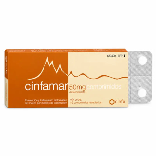 Cinfamar 10 Compresse rivestite con film