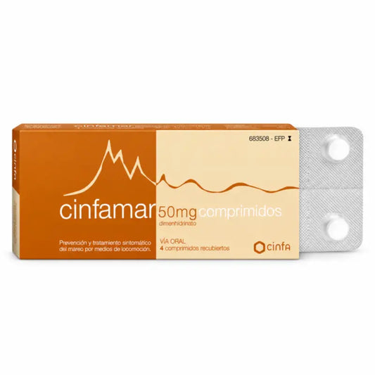 Cinfamar 4 Compresse rivestite con film