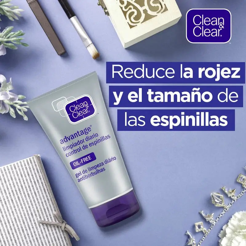Clean&Clear Advantage Gel detergente quotidiano 150 Ml
