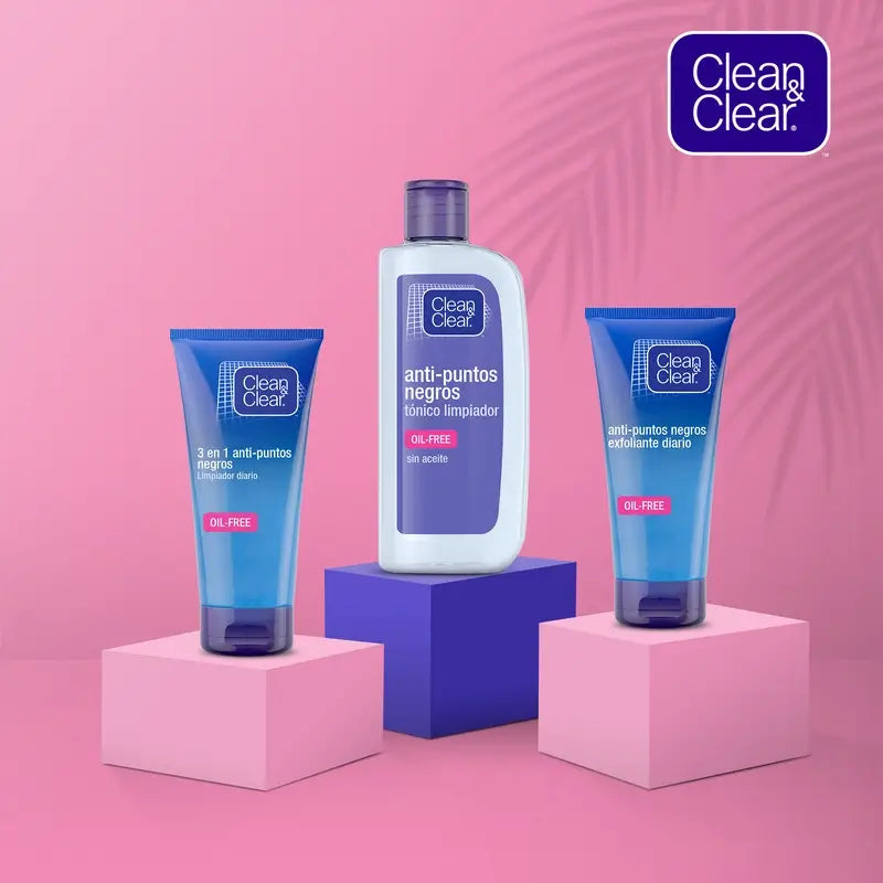 Clean&Clear 3 In 1 Detergente quotidiano anti-comedoni