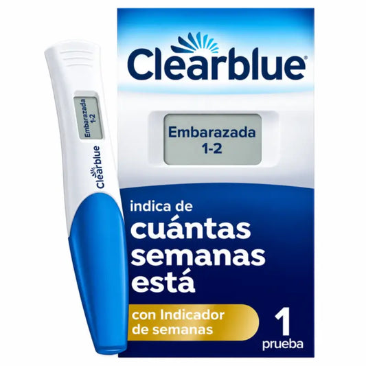 Clearblue Test di gravidanza digitale con indicatore della settimana, 1 test digitale