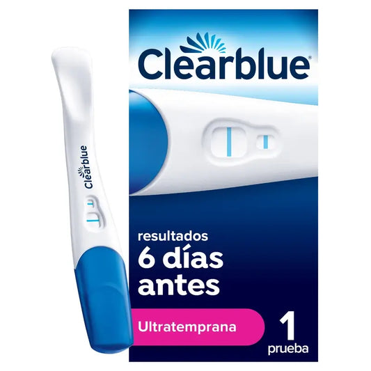 Clearblue Ultra Early Pregnancy Test 10mI, risultati 6 giorni prima, 1 test analogico