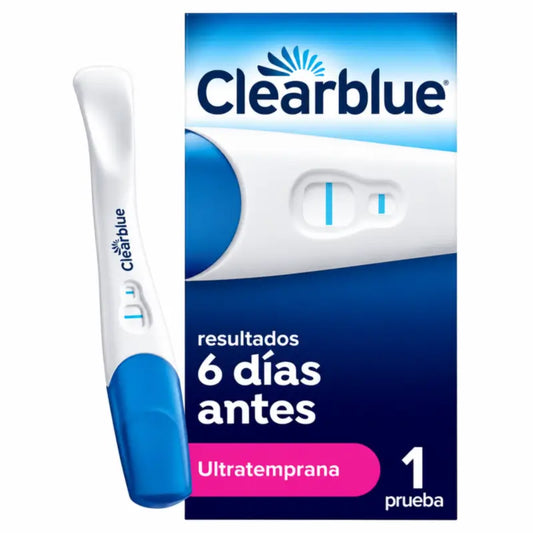 Clearblue Ultra Early Pregnancy Test 10mI, risultati 6 giorni prima, 1 test analogico