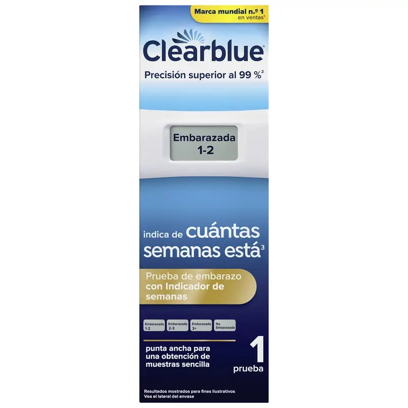 Confezione di test di gravidanza digitali Clearblue, 2 test