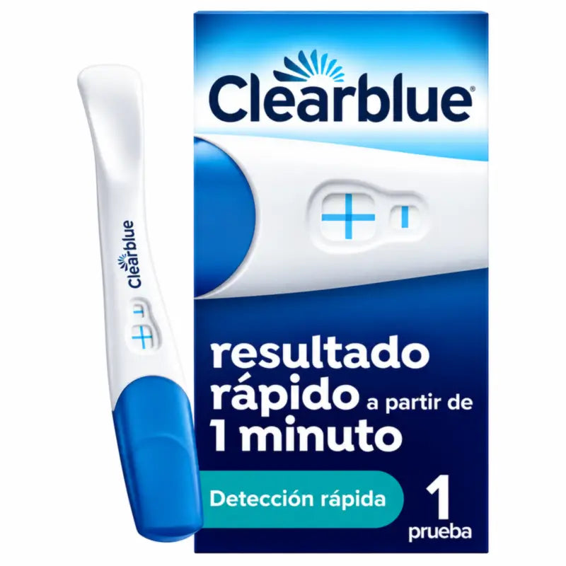Clearblue Test di gravidanza con rilevamento rapido, risultati in appena 1 minuto, 1 test
