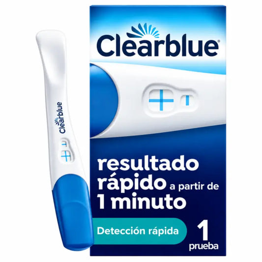 Clearblue Test di gravidanza con rilevamento rapido, risultati in appena 1 minuto, 1 test