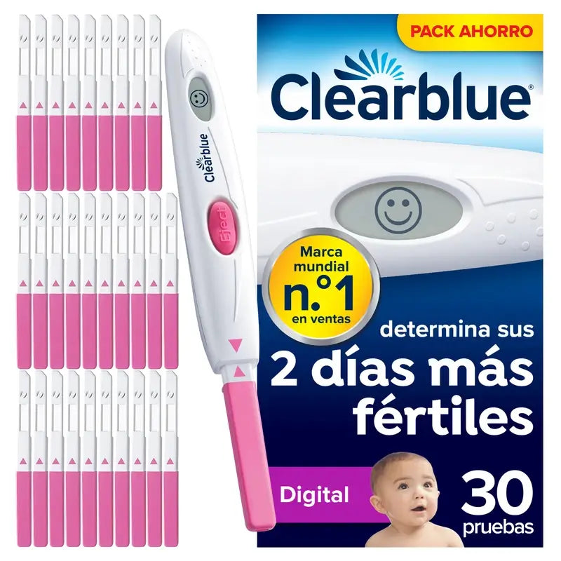 Test di ovulazione digitale Clearblue, 30 test