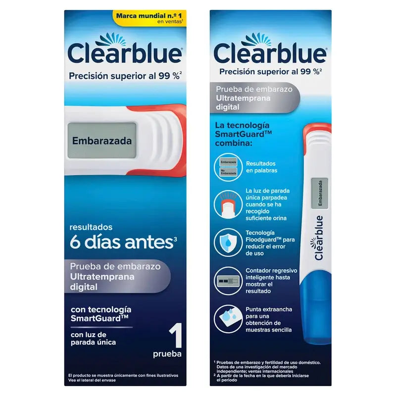 Clearblue Ultra Early Digital Pregnancy Test, 1 test digitale