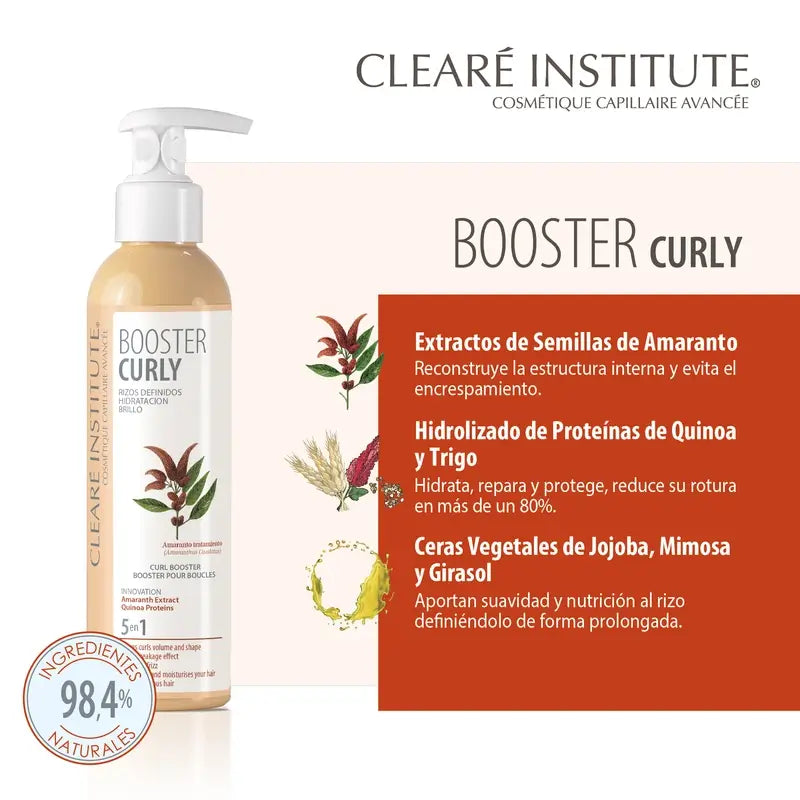 Clearé Institute Booster Metodo Styling Capelli Ricci Crema Styling Capelli Ricci 200 Ml