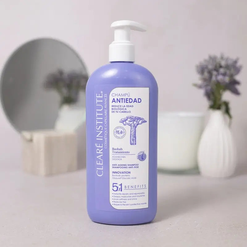Clearé Institute Shampoo Ridensificante Anti-Età 400 Ml.