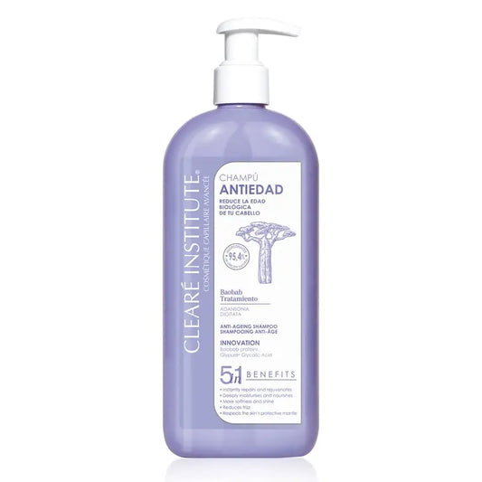 Clearé Institute Shampoo Ridensificante Anti-Età 400 Ml.