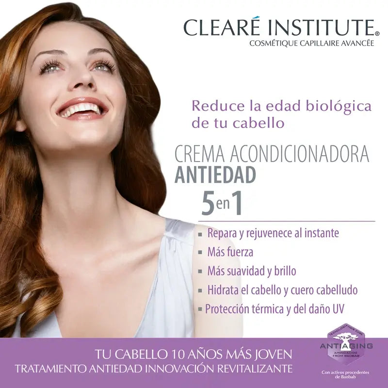 Clearé Institute Crema condizionante ridensificante anti-età 200 Ml.