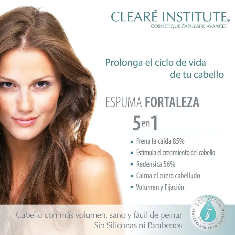 Clearé Institute Schiuma Anticaduta 150 Ml.
