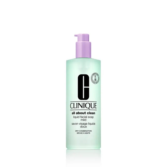 Clinique All About Clean Sapone per il viso per pelli secche e miste, 400ml